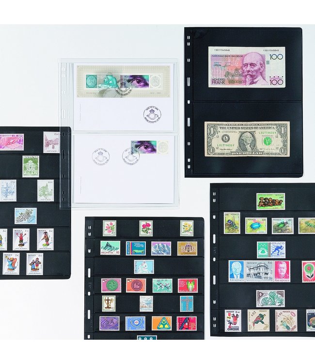 Plastic Pockets Vario / 4-Way Division (Horizontal)