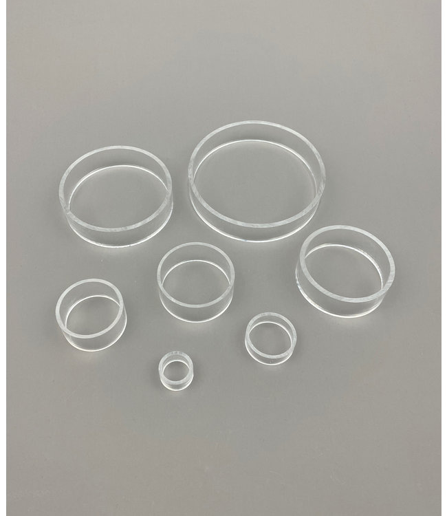 SMC Acrylic Ring For Round Stones / Stone Eggs / Cannonballs