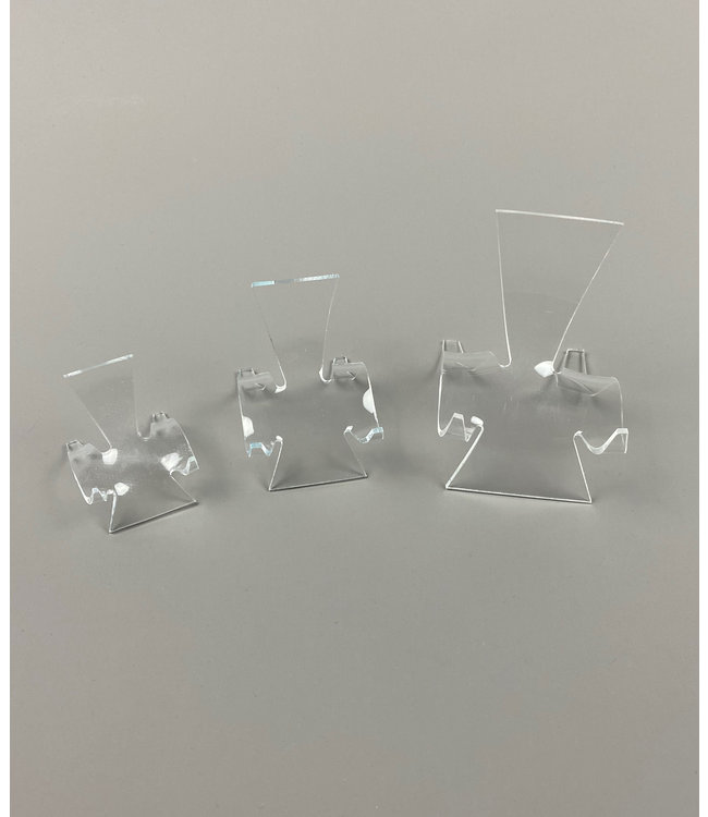 Acrylic Display Stand For / Stones / Minerals / Fossils S