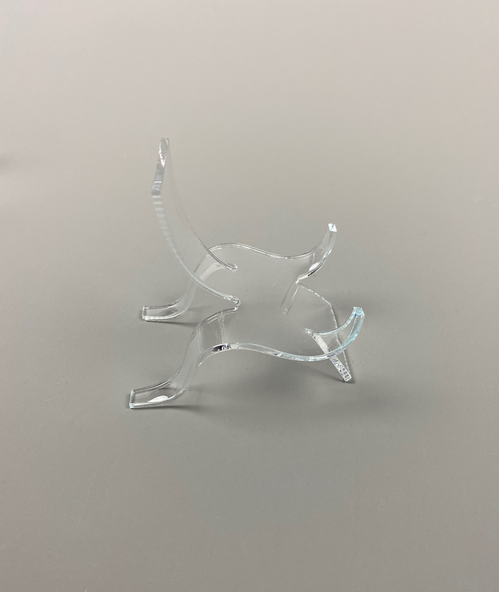 Acrylic Display Stand For / Stones / Minerals / Fossils M