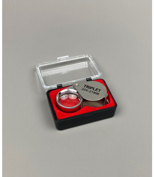 Jewellers Pocket Loupe 20 x Magnification