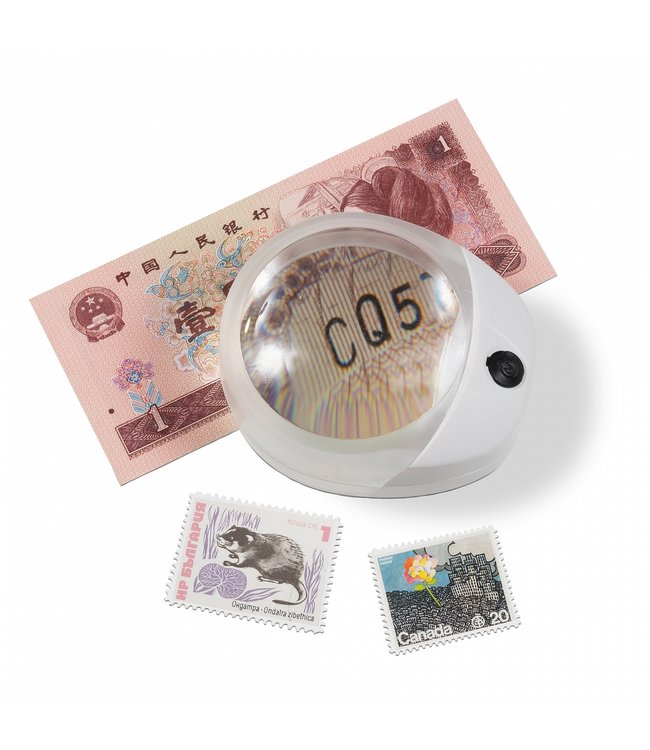 Hellfeldlupe / LED / 10-Facher Vergrösserung /  Aufladbar