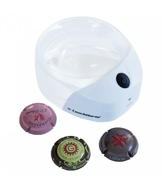 Bright Field Magnifier / LED / 10X Magnification / Rechargeable