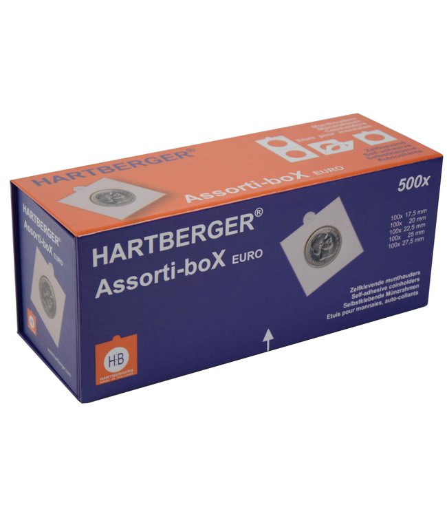 Hartberger Euro Assorti Box / 500 Stück