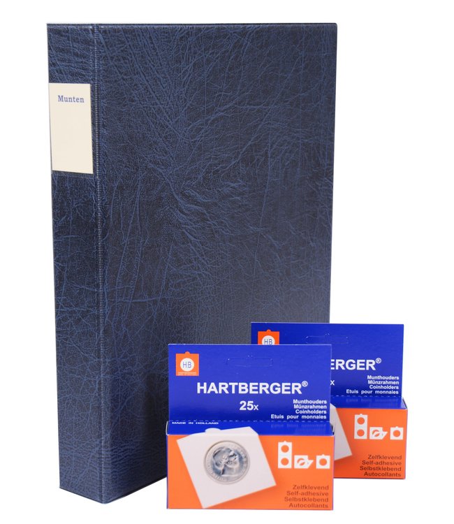 Complete Coin Album With Coin Holders