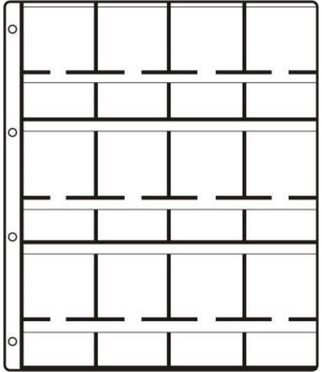 GM 12 / Super Bladen / Munthouders