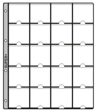 Hartberger GM 20 Super+ Sheets / Coinholders