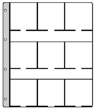 Hartberger GM 9 Super Sheets / Coinholders