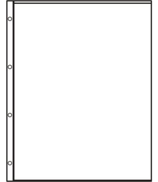 Plastic Sheets S1 / 1 Compartment