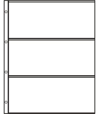 Hartberger Plastic Sheets S-3 / 3 Compartments