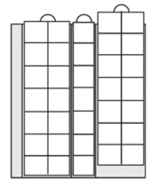 SAFE 5300 - Classeur Monnaie Euros de Tout Les Pais + 10 Feuilles pour 20  Ensemble de