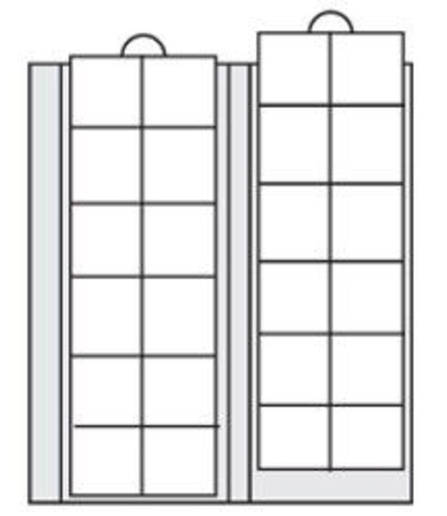 Coin Sheets / Up To 34 mm