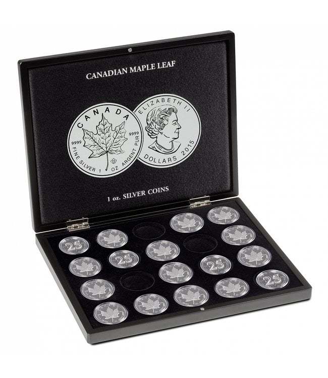Leuchtturm (Lighthouse) Presentation Case For 20 Silver Maple Leaf Coins (1 OZ.)