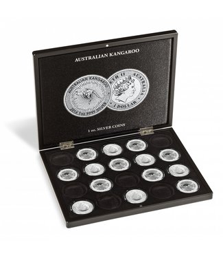 Leuchtturm (Lighthouse) Muntcassette Voor 20 Australian Kangaroo Silver Coins (1 OZ.)