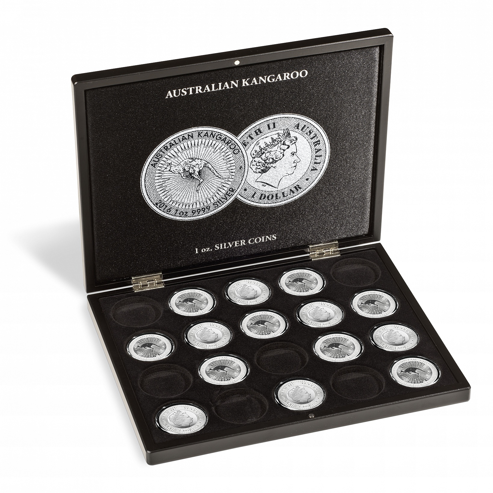 Presentation Case For 20 Silver Australian Kangaroo Coins (1 OZ