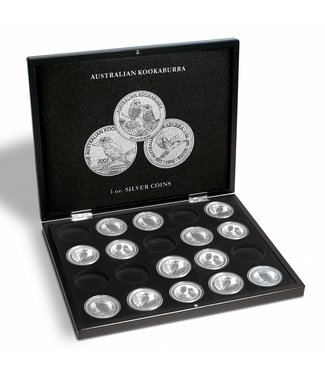 Leuchtturm (Lighthouse) Presentation Case For 20 Silver Kookaburra  Coins (1 OZ.)