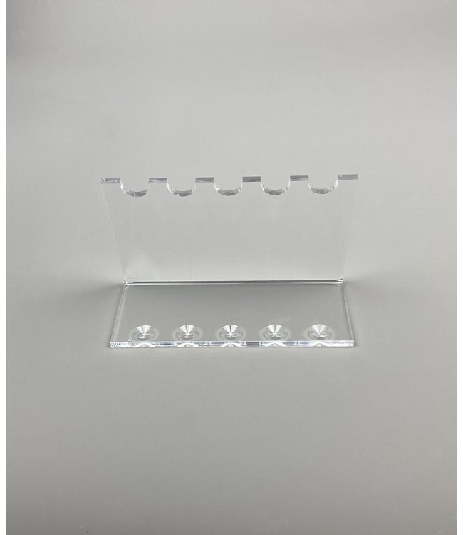 Acrylic Display Stand for 5 Pens / Teaspoons / Bullet Shells / Cartridges