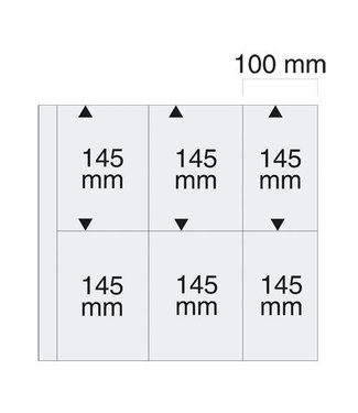 SAFE Sheets Maxi / 6 compartments / 100 mm x 145 mm