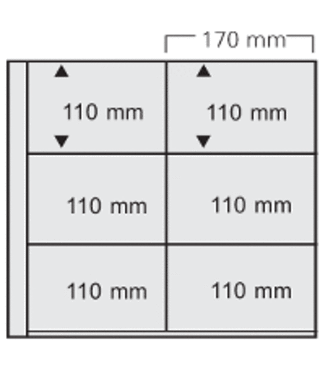 SAFE Bladen maxi / 6 vaks / 170 mm x 110 mm