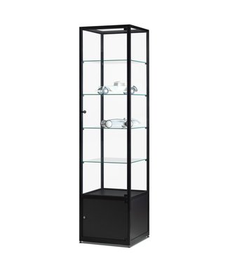 SMC Display Cabinet Floris / Black / Base Cabinet