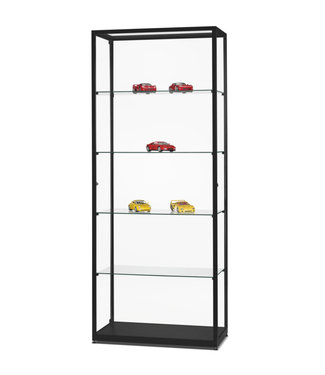 SMC Display Cabinet Radboud / Black / Side doors