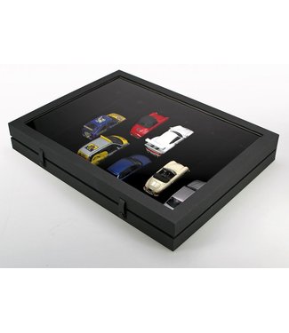 SAFE Display Case / Black Edition / 6 Compartments