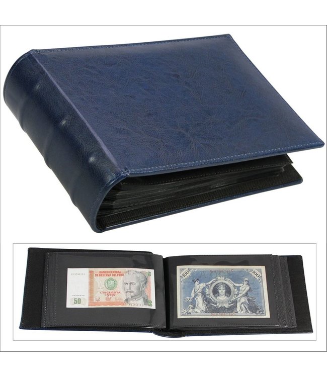 Kleinformat Album / Postkarten / Banknoten