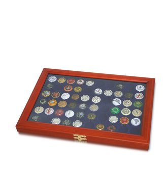 SAFE Wooden Display Case For Champagne Caps /  Bottle Caps