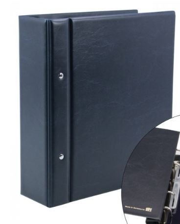 Zwart album voor ansichtkaarten