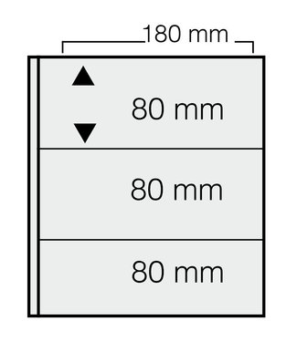 SAFE Bladen Voor Bankbiljetten / 3 Vaks