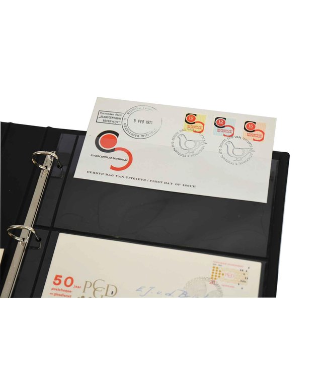 Hartberger FDC Kunststoffhüllen / 3 Fächer