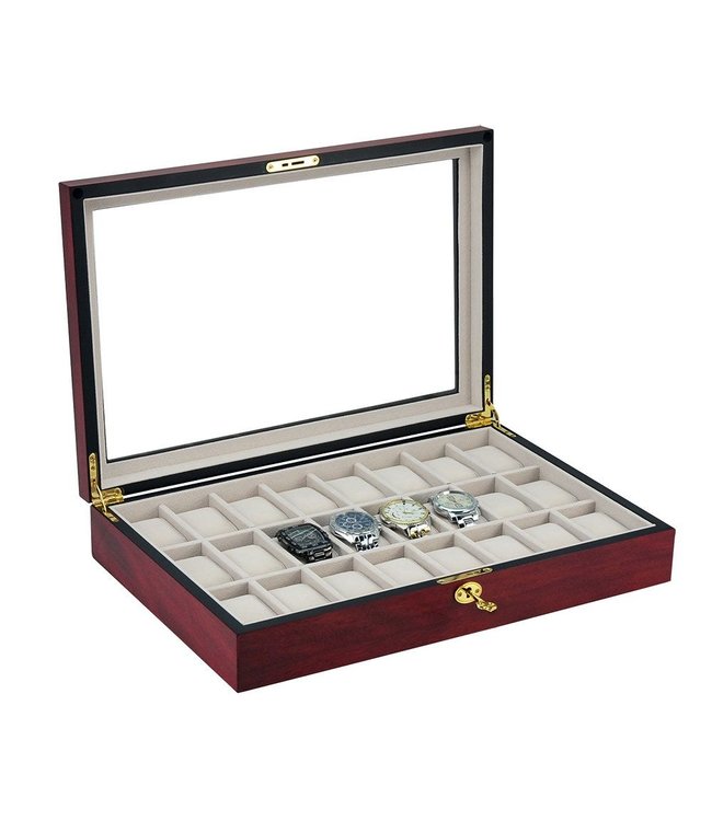 Watch Case For 24 Watches