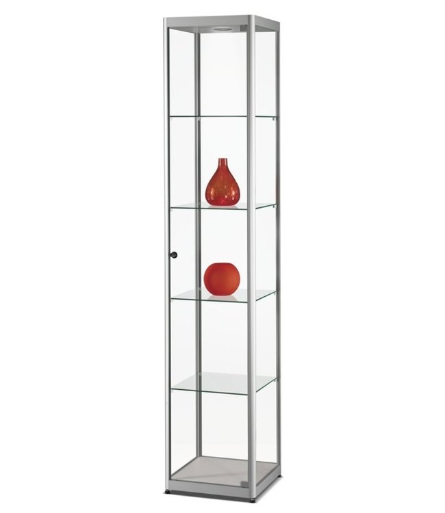 Display Cabinet Marcus / Silver / LED Basic