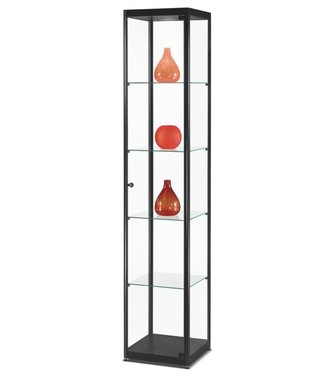 SMC Vitrine Marcus / Schwarz / LED Basic