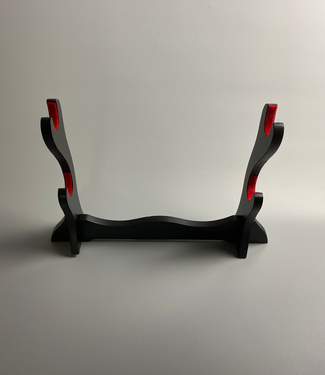 SMC Sword Display Stand / Black / Red / 2 Layers