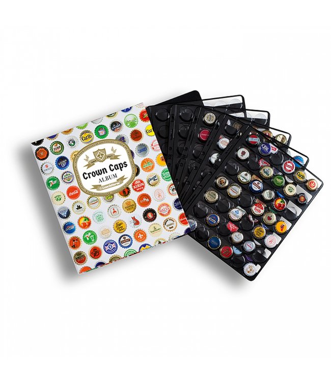 Album Grande For Bottle Caps / With 5 Sheets Compart / English