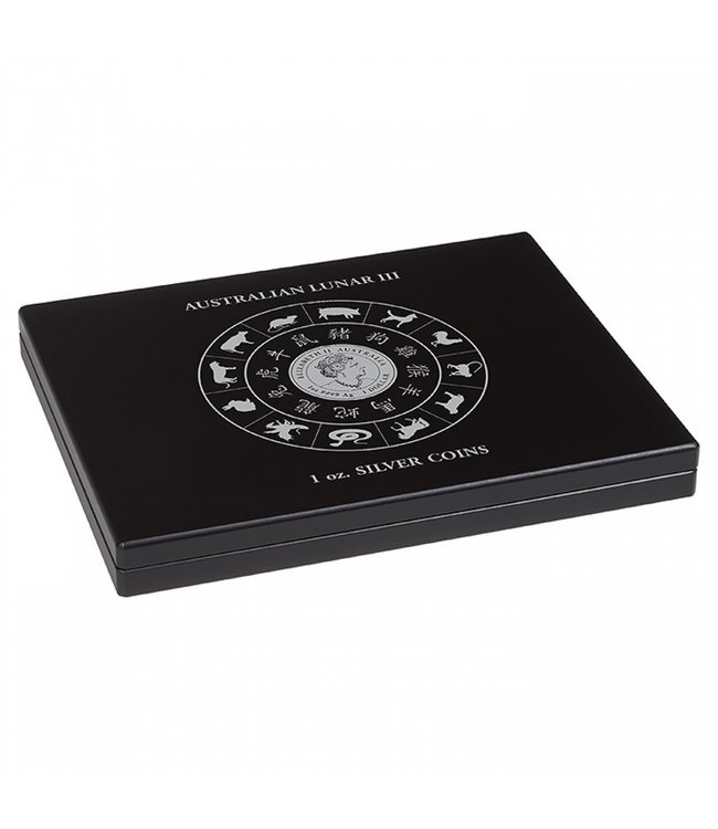 Muntcassette Voor 12 Silver Lunar lll (1 OZ.)