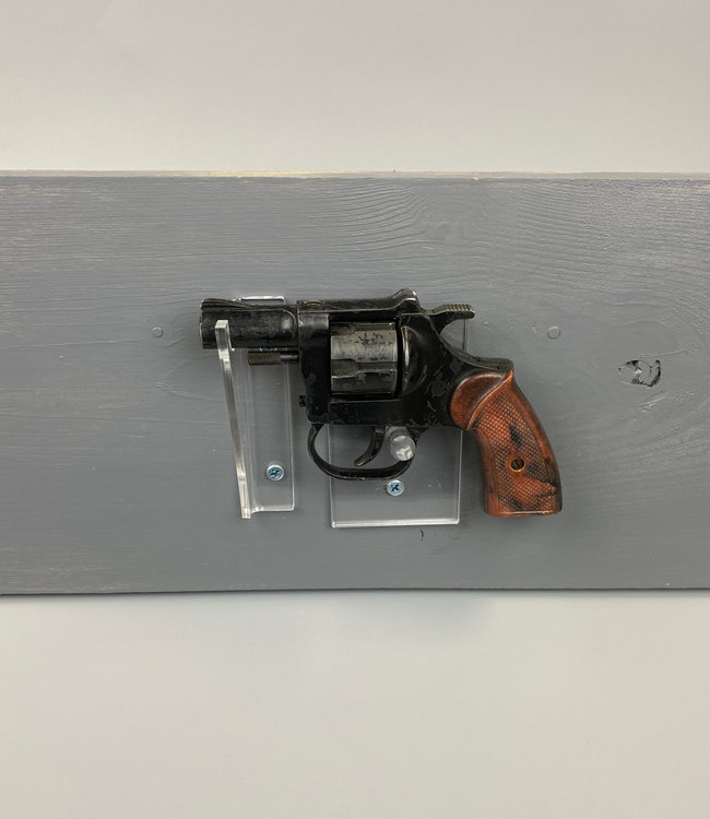 Wandmontierte Acryl Pistole / Revolver Display