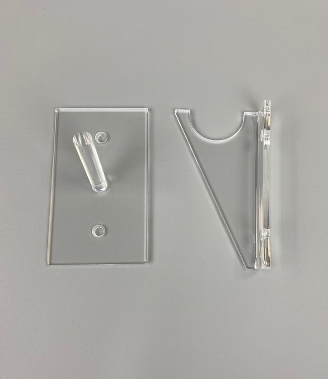 Muur Display Acryl Voor Pistolen / Revolvers