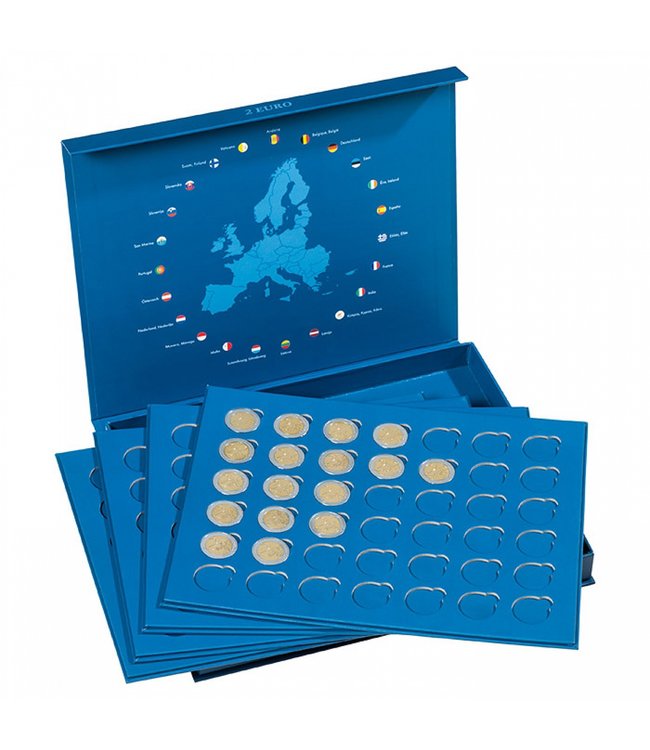 Presso Coin Case For 168 2 Euro Coins