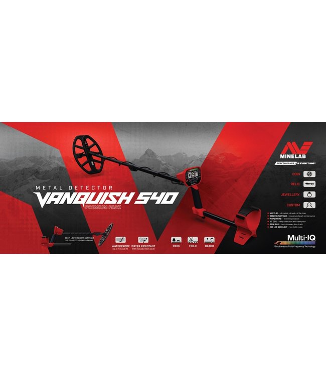 Minelab VANQUISH 540 PRO-PACK