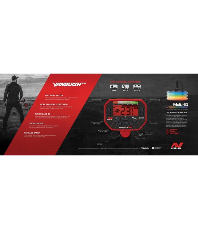 Minelab VANQUISH 540 PRO-PACK