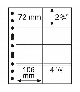 Leuchtturm (Lighthouse) Plastic Sheets Grande For Coincards