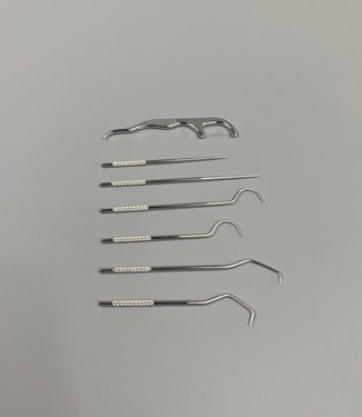 SMC Set Small Dental Hooks / 7 pieces