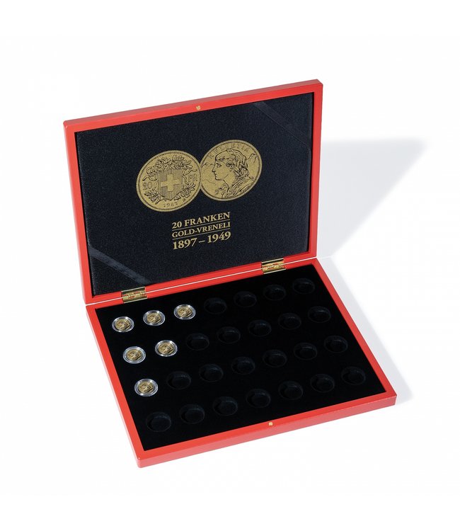 Presentation Case / 28 Vreneli Gold Coins