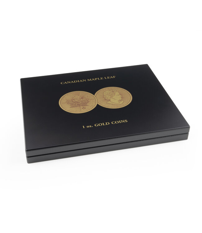 Presentation Case / 30 Maple leaf Gold Coins (1 OZ.) In Capsules