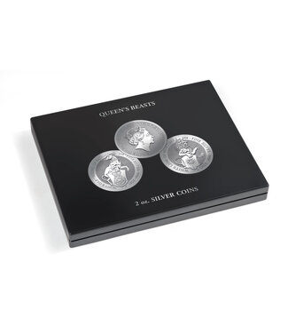 Leuchtturm (Lighthouse) Muntcassette Voor 11 "Queen Beasts" Silver Coins (2 oz.)