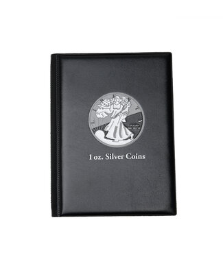 Leuchtturm (Lighthouse) Taschenalbum Für 48 Silbermünzen Bis 41mm Durchmesser