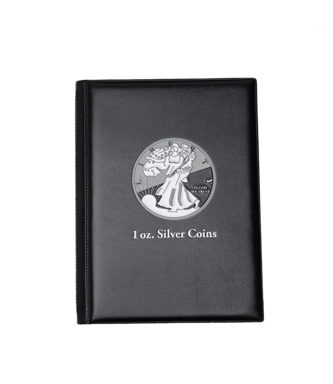 Taschenalbum Für 48 Silbermünzen Bis 41mm Durchmesser