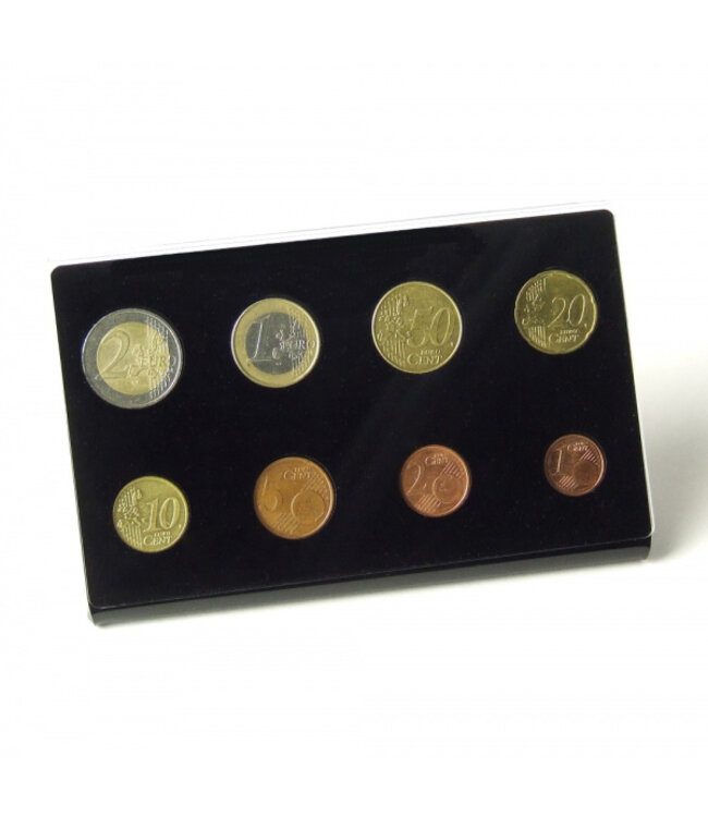 Coin Display Stand / Euro Coin Set